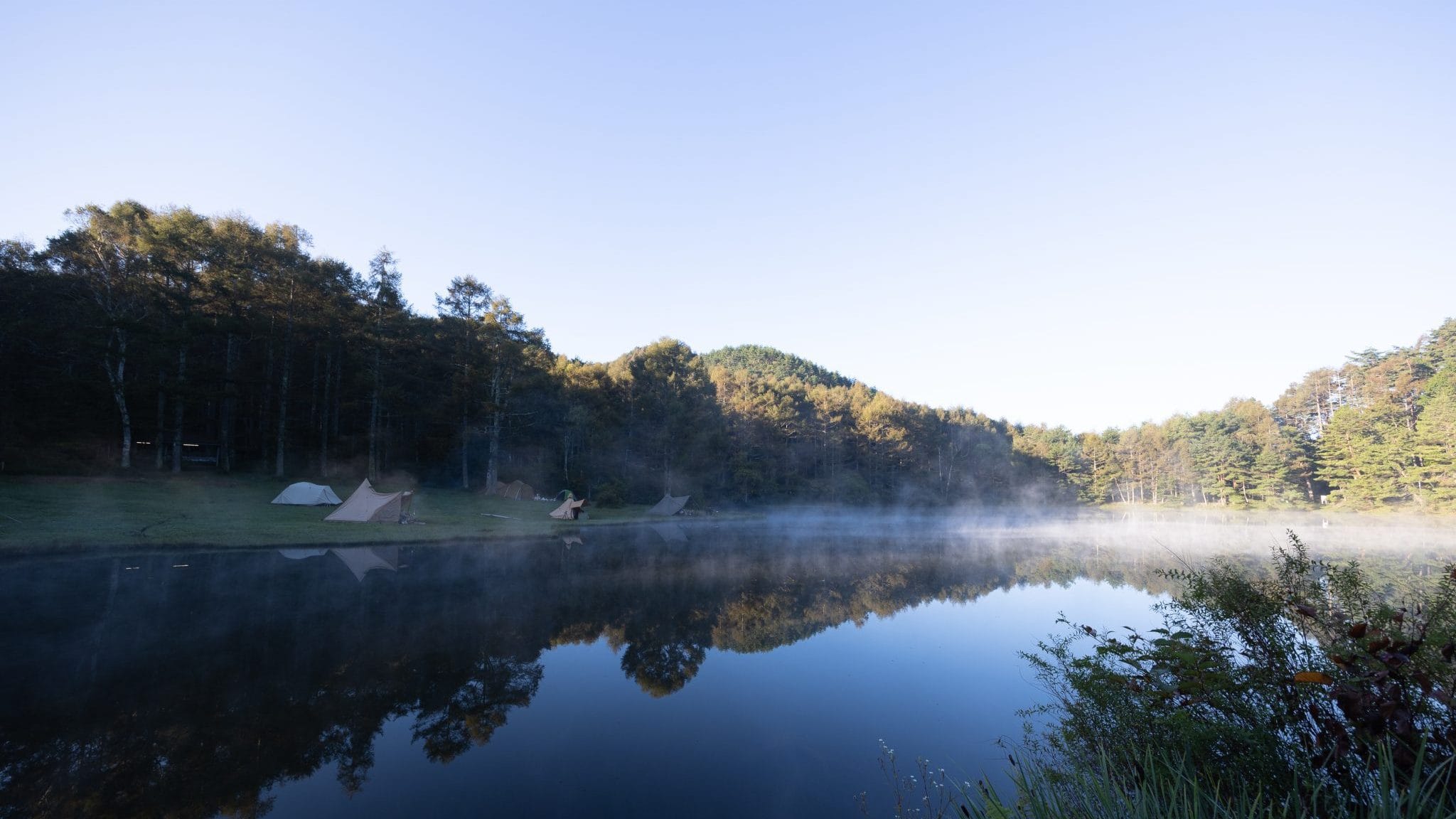 千代田湖キャンプ場の写真