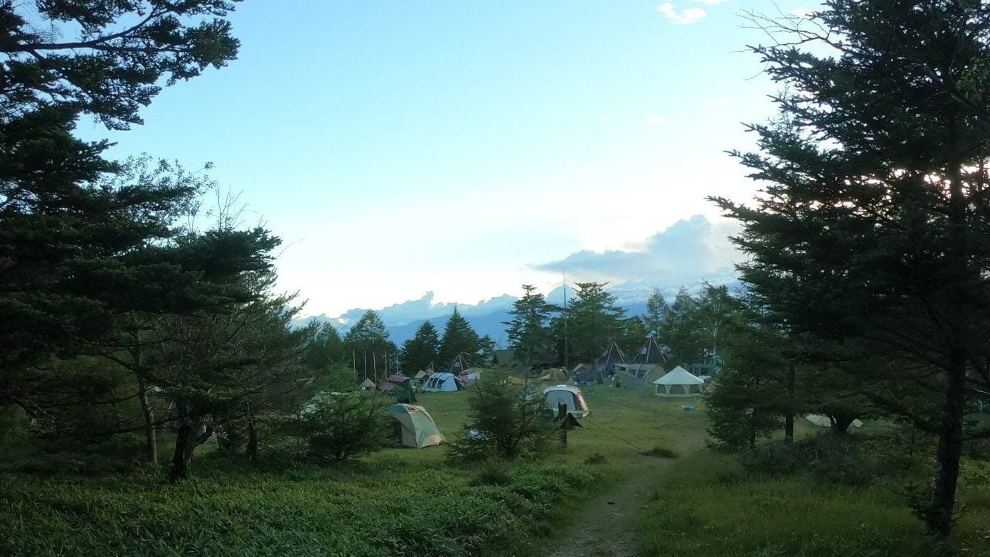 鹿嶺高原キャンプ場の写真