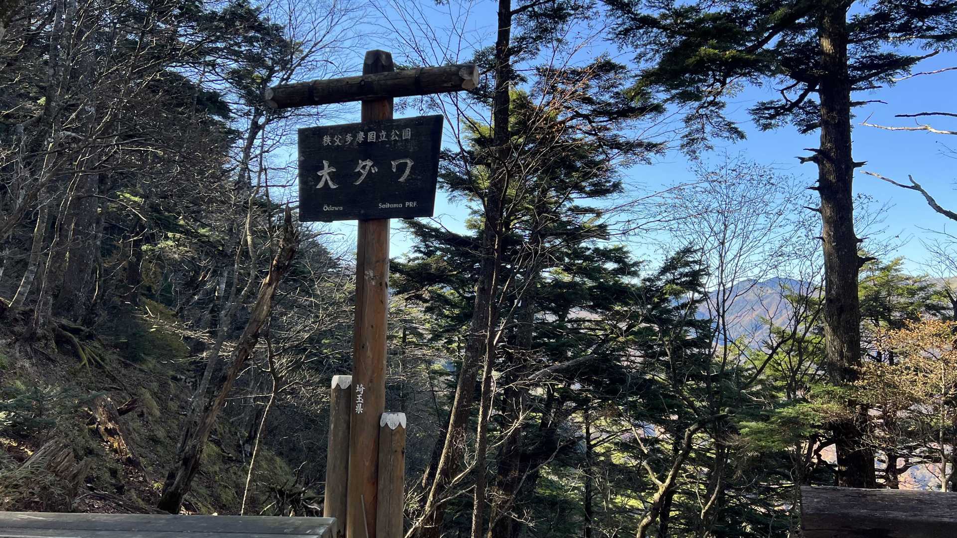 奥多摩テント泊縦走（鴨沢〜七ッ石小屋〜雲取山〜三峯神社） の写真 40