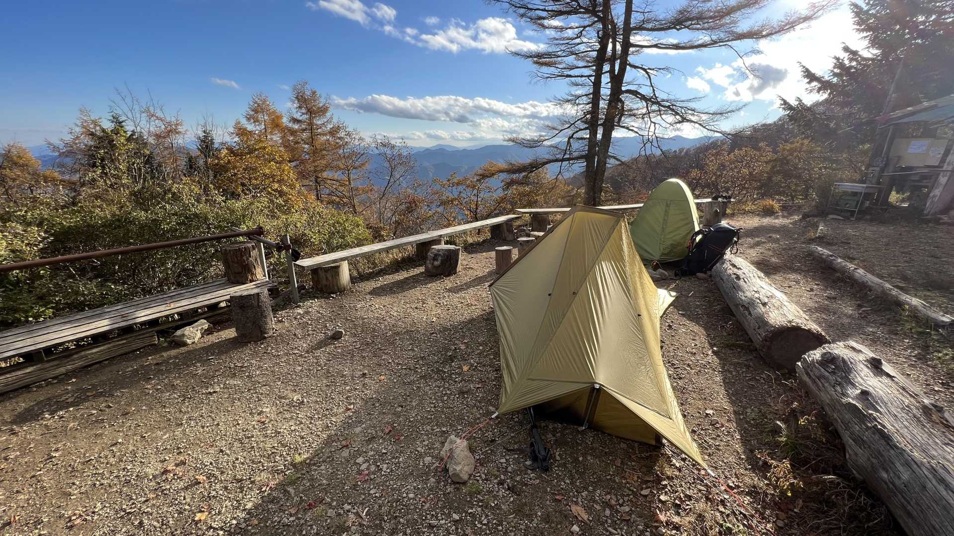 奥多摩テント泊縦走（鴨沢〜七ッ石小屋〜雲取山〜三峯神社） の写真 15