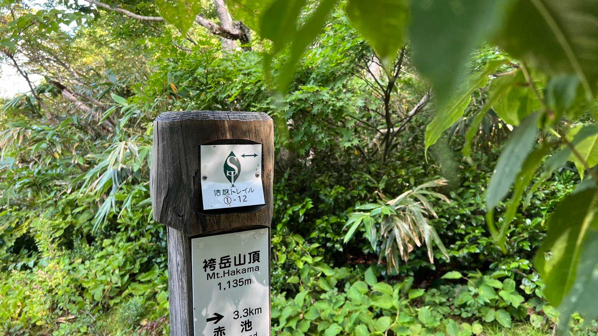 1-12、袴岳山頂