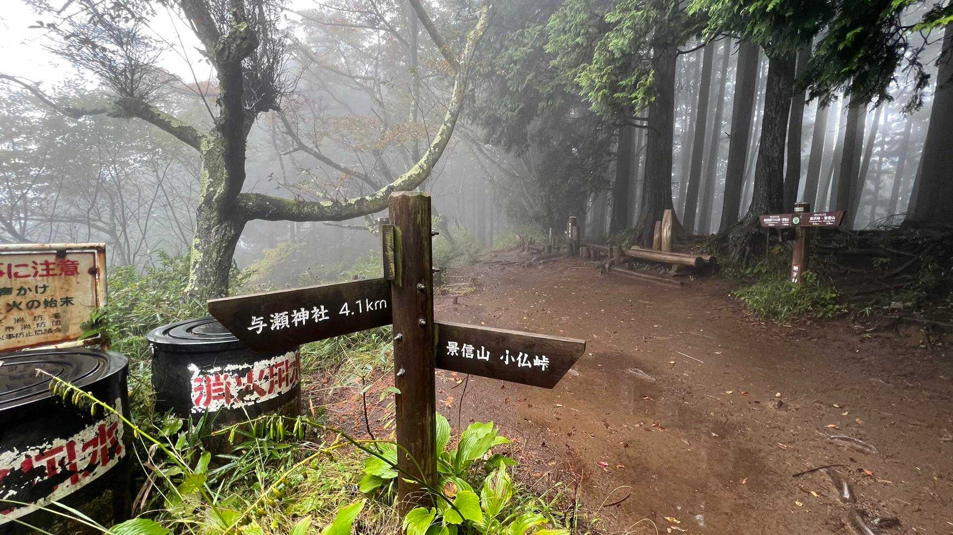 孫山・堂所山・景信山・城山（小仏城山）・高尾山・神変山 の写真 38