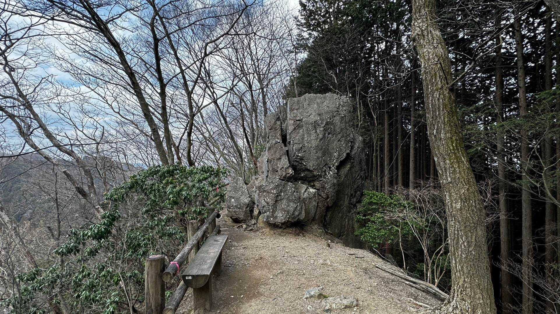 岩茸石山・棒ノ折山縦走 の写真 12