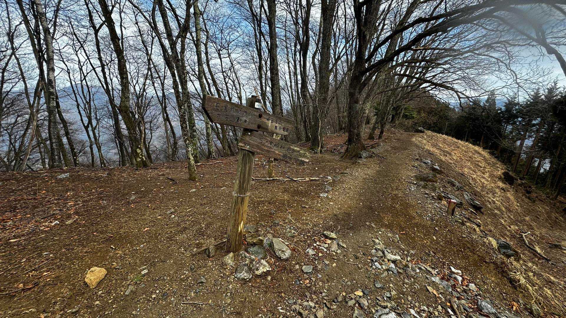 奥多摩、石尾根テン泊縦走（鴨沢〜七ツ石山〜鷹ノ巣山〜六ツ石山〜奥多摩駅） の写真 95