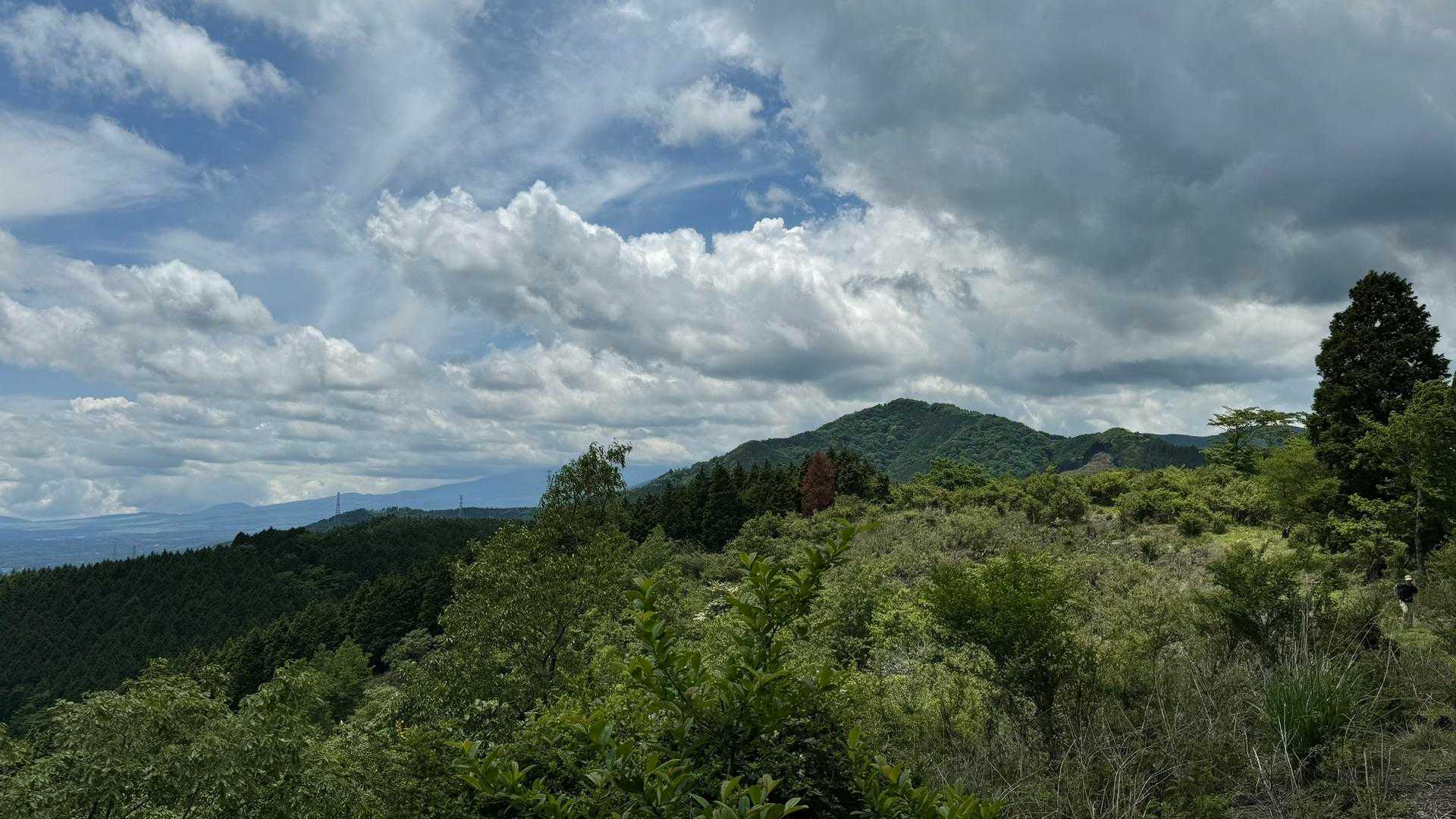 富士箱根トレイル／セクションハイク（三国山〜湯船山〜不老山〜駿河小山駅）＋鉄砲木ノ頭 の写真 36