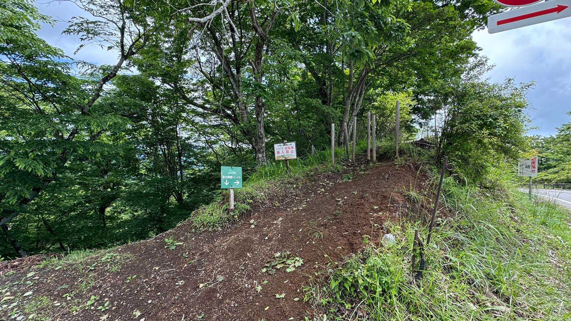 富士箱根トレイル／セクションハイク（三国山〜湯船山〜不老山〜駿河小山駅）＋鉄砲木ノ頭 の写真 16