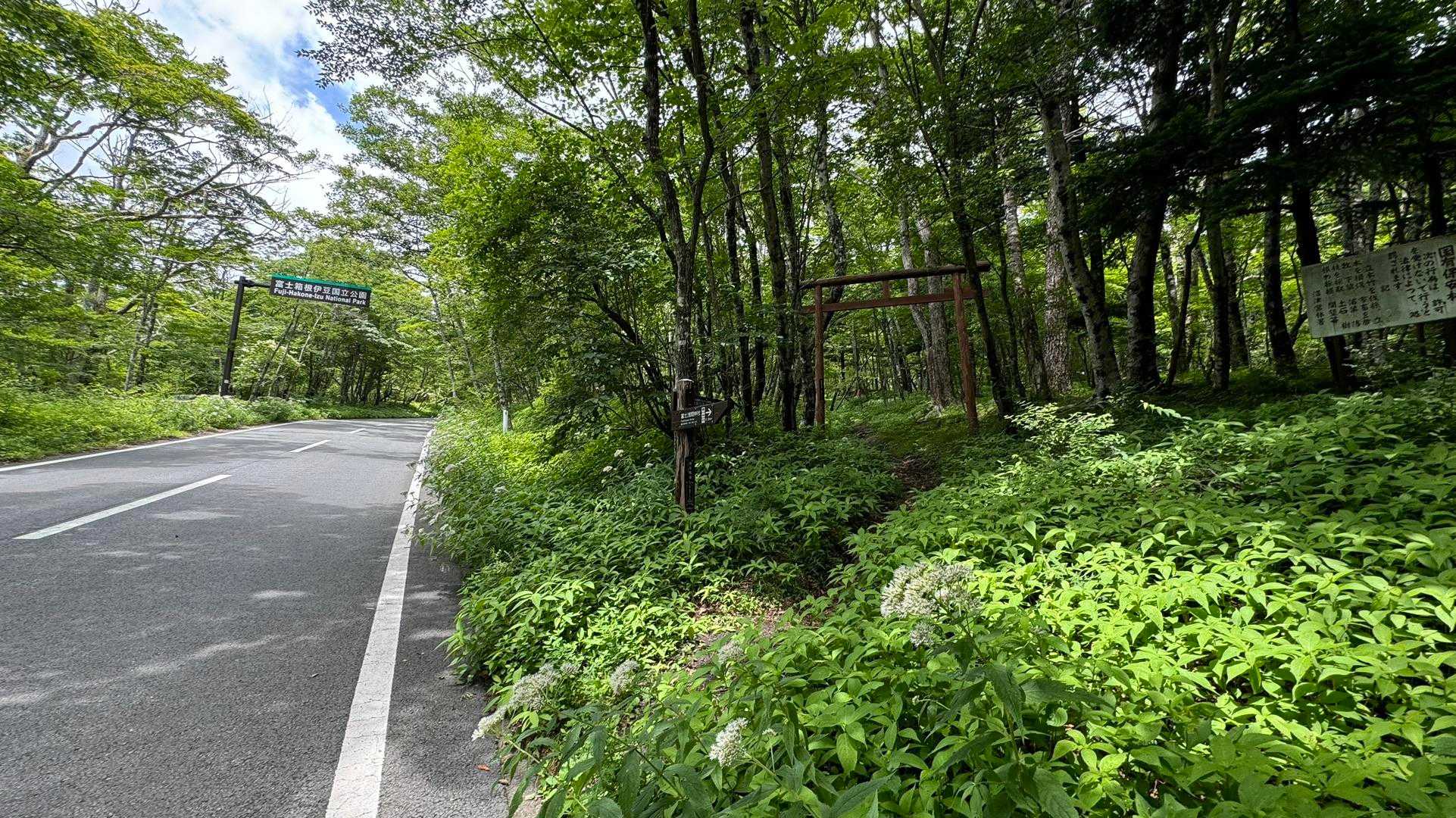 富士箱根トレイル／セクションハイク（須走五合目〜立山〜籠坂峠） の写真 2