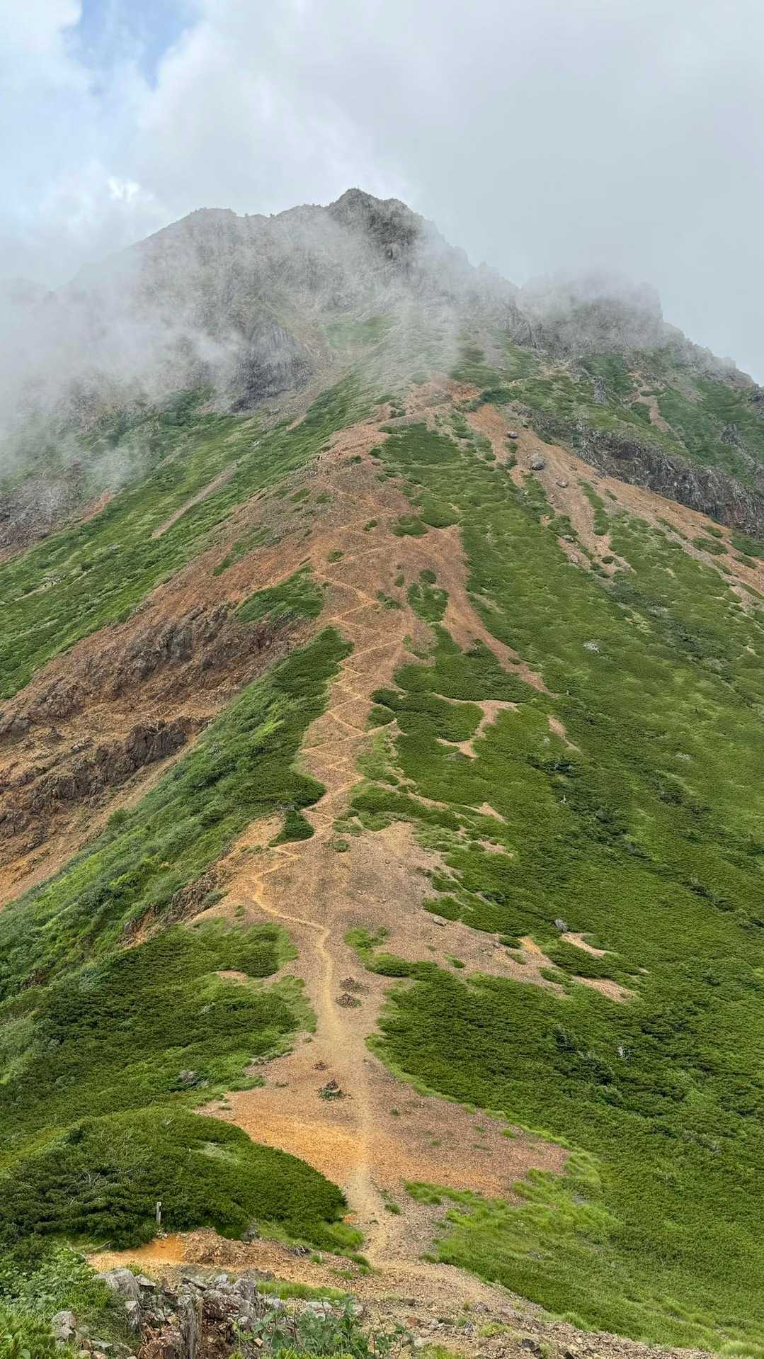 八ヶ岳（赤岳、中岳）縦走 の写真 16