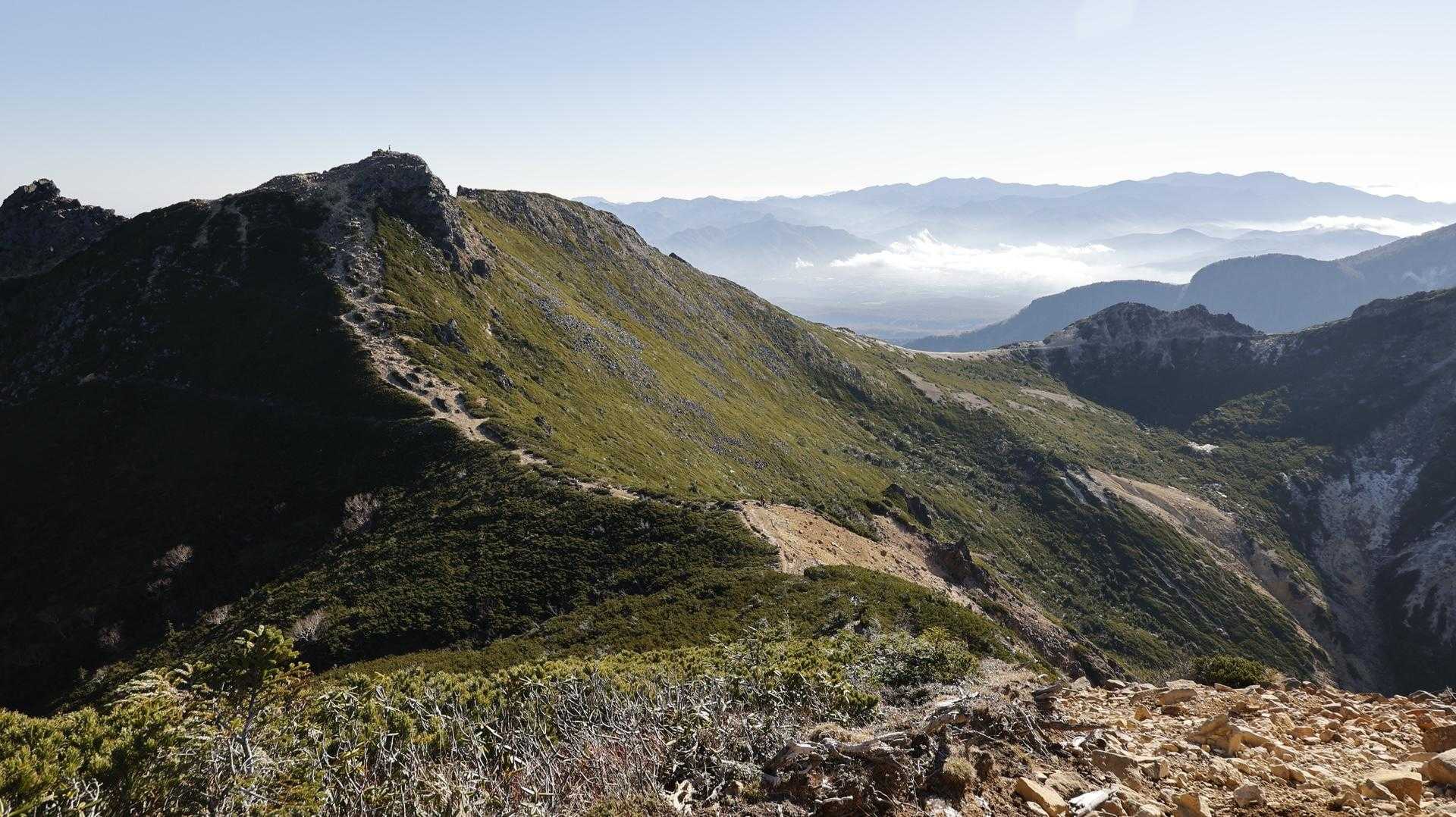 北八ヶ岳縦走（にゅう・東天狗岳・西天狗岳・中山） の写真 35