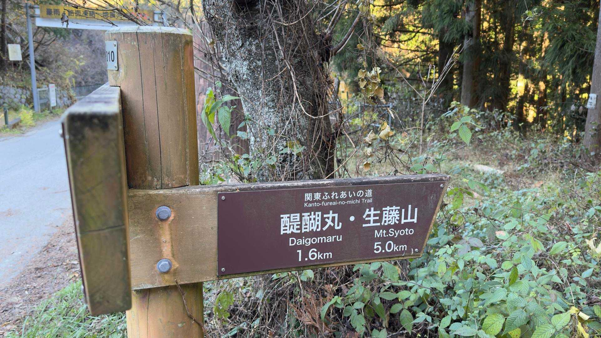 陣馬山・醍醐丸・生藤山・三国山縦走（関東ふれあいの道） の写真 7