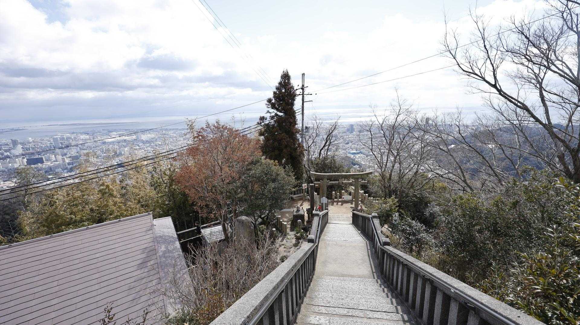 六甲ハイカー（六甲全山縦走路） の写真 75