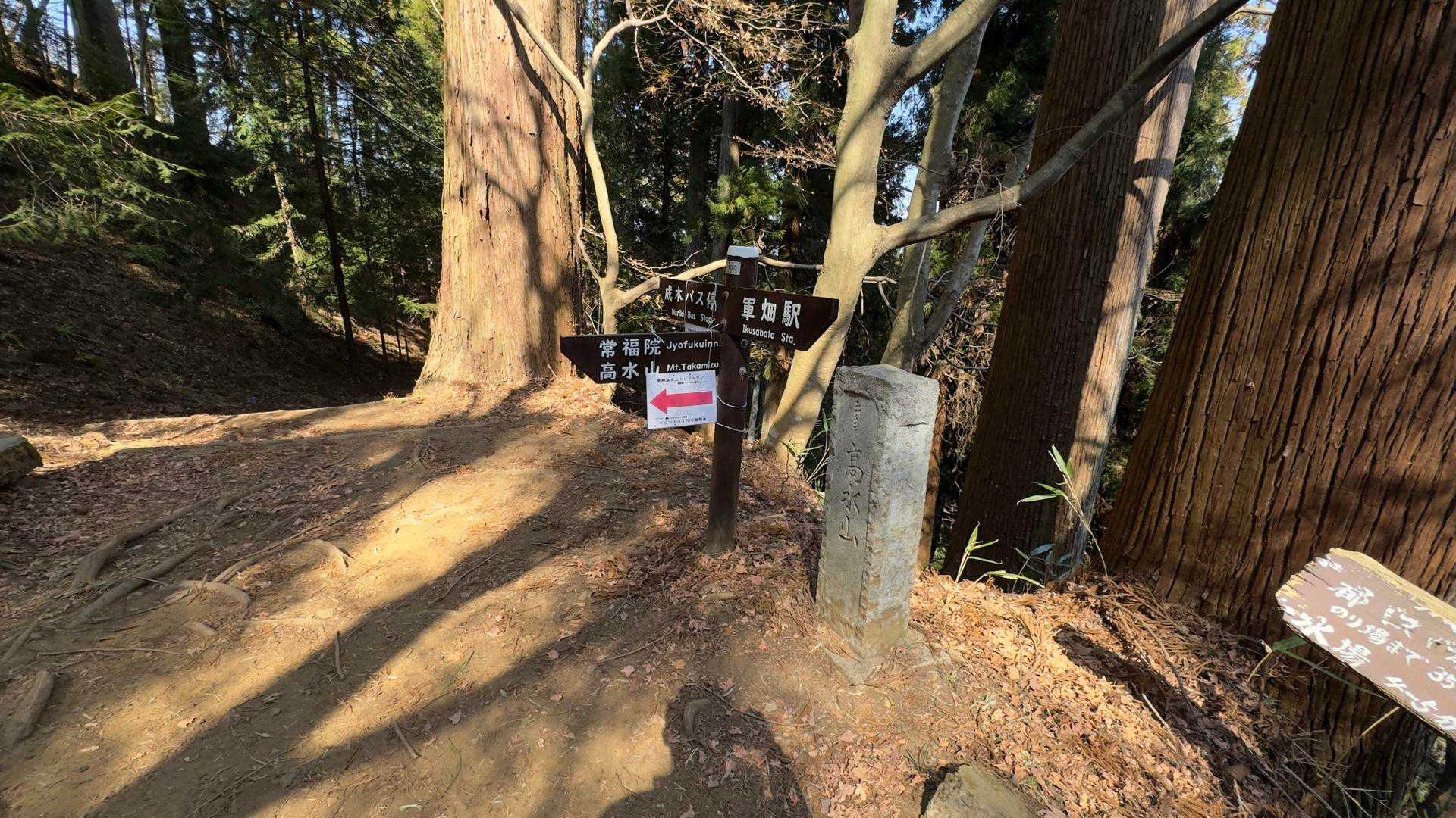 高水三山（高水山・岩茸石山・惣岳山） の写真 20