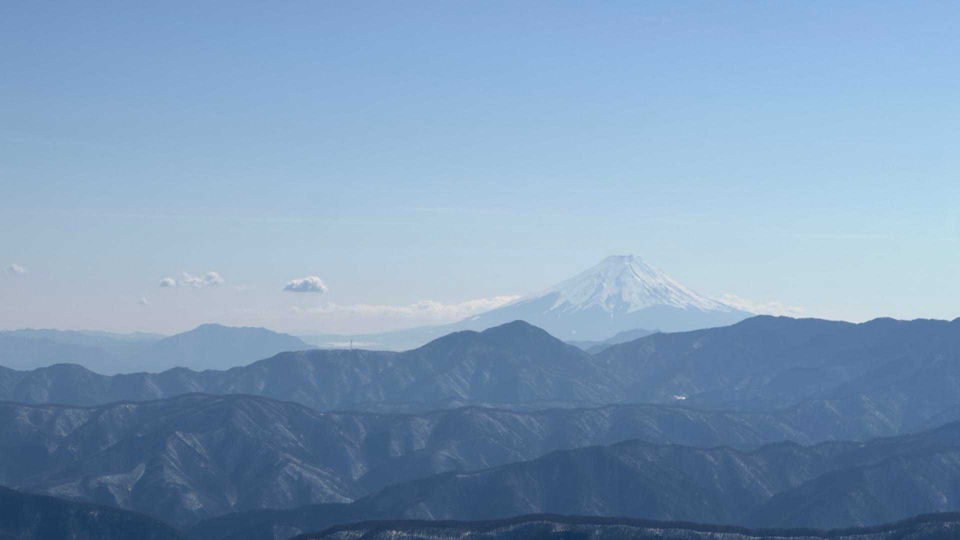 富士山も綺麗に見えました。