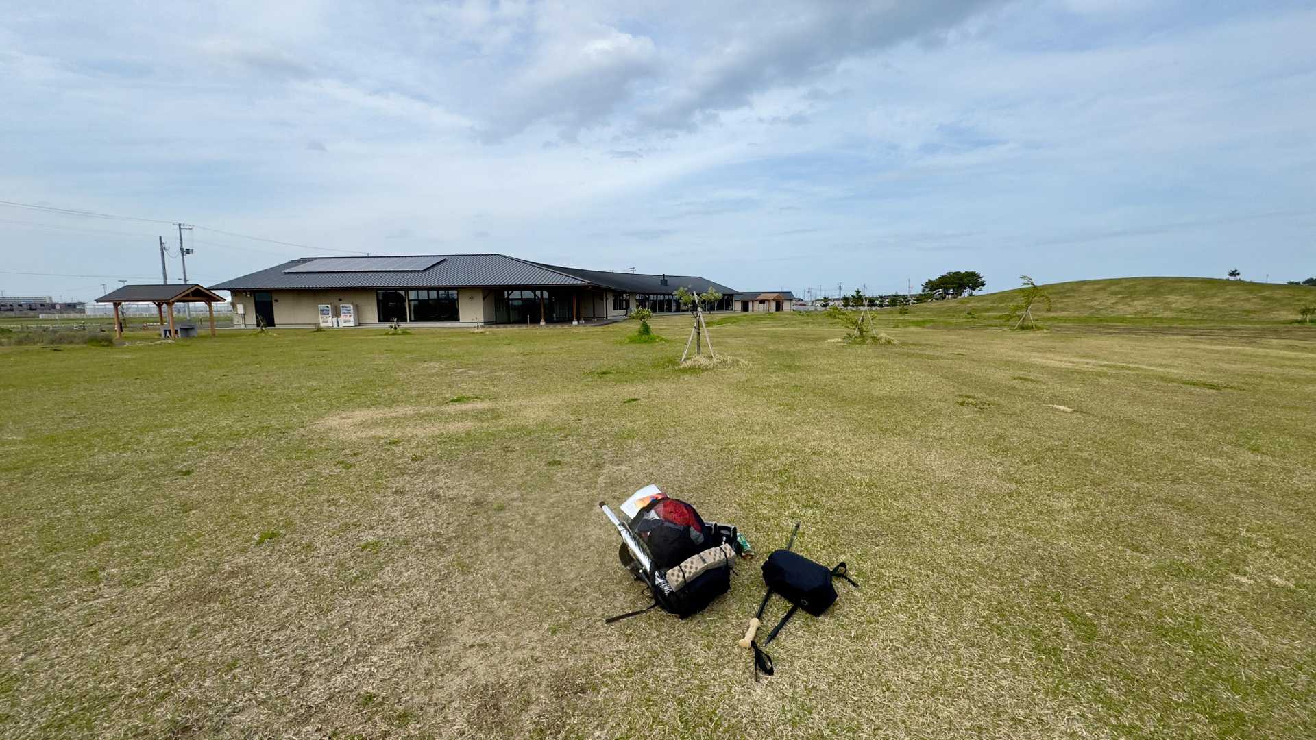 Windyの瞬間最大風速を見て撤収…
