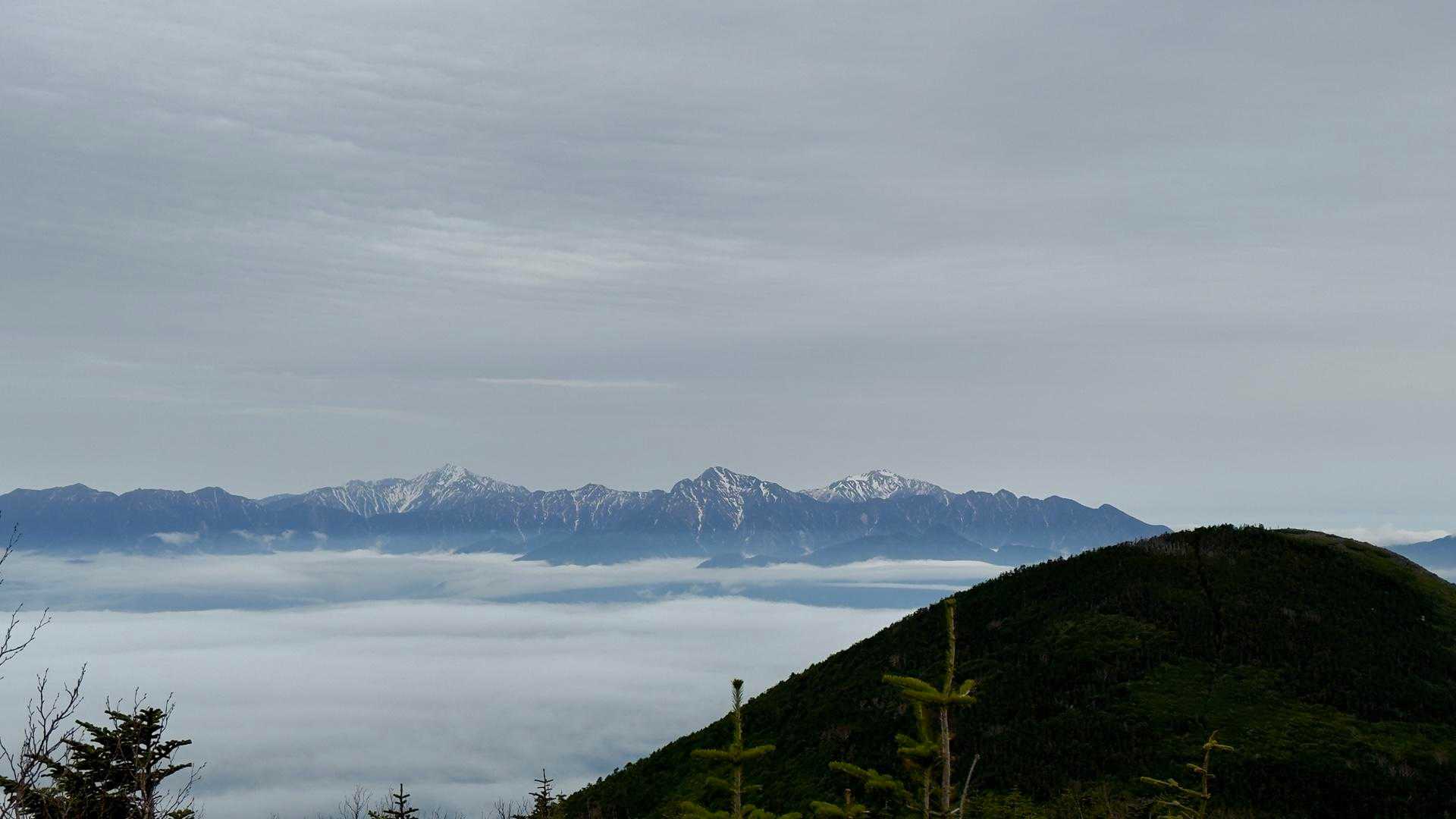編笠山・権現岳周回 の写真 10