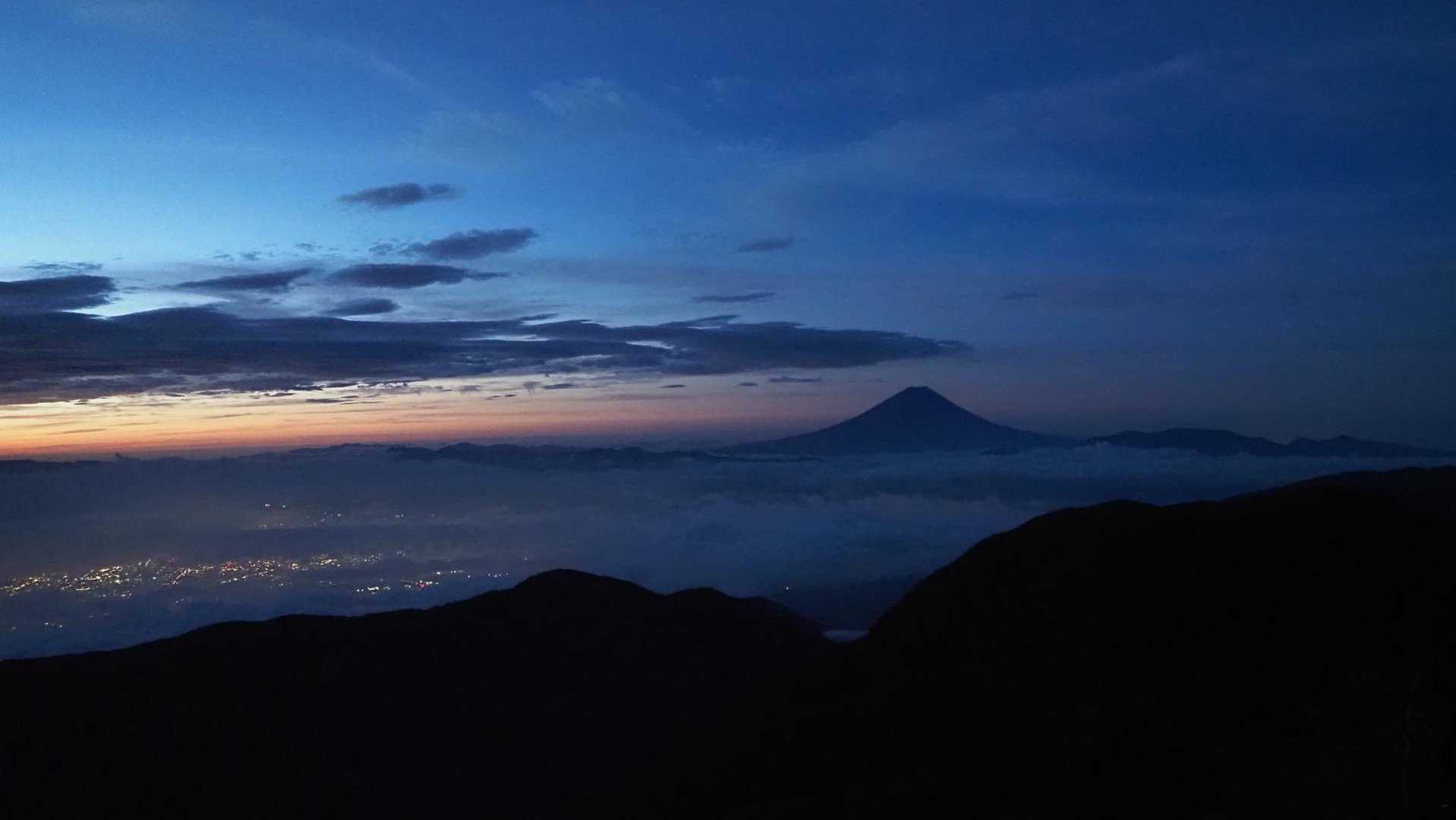 鳳凰三山縦走（薬師岳・観音岳・地蔵岳）夜叉神峠ピストン の写真 15