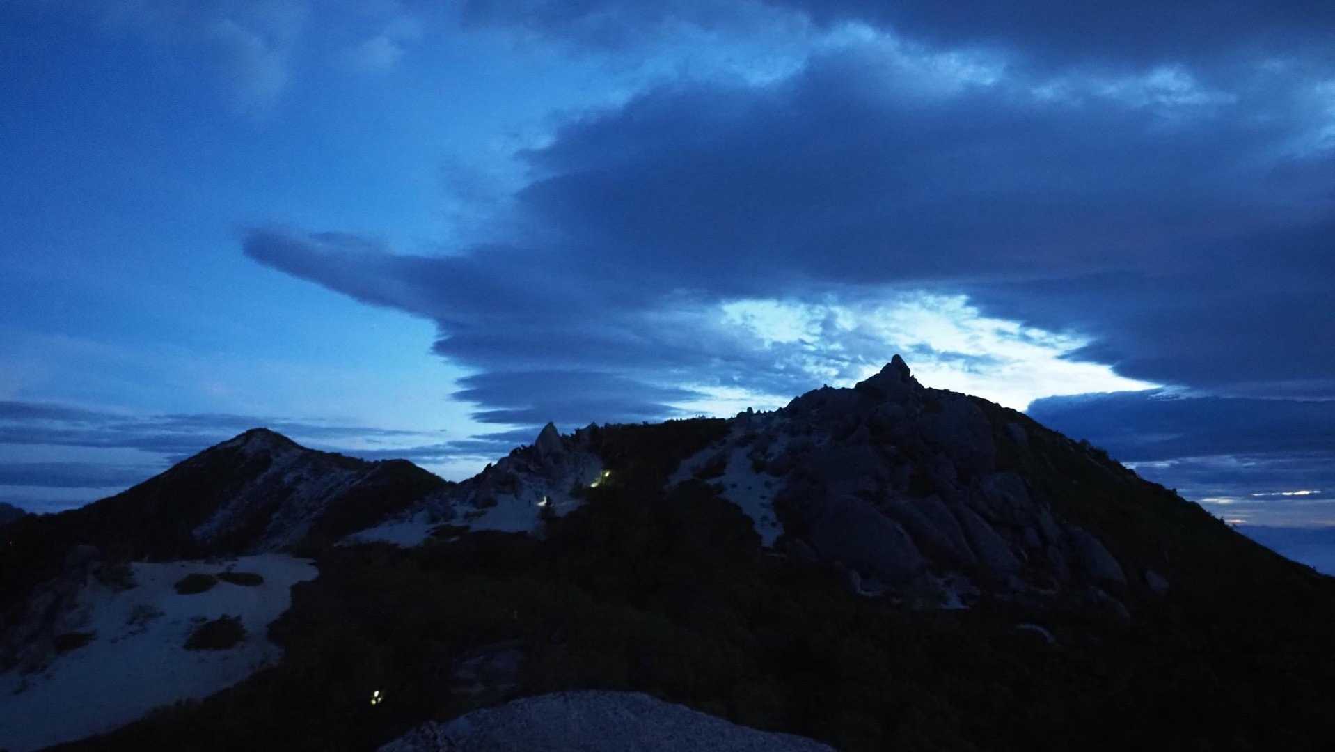 鳳凰三山縦走（薬師岳・観音岳・地蔵岳）夜叉神峠ピストン の写真 16