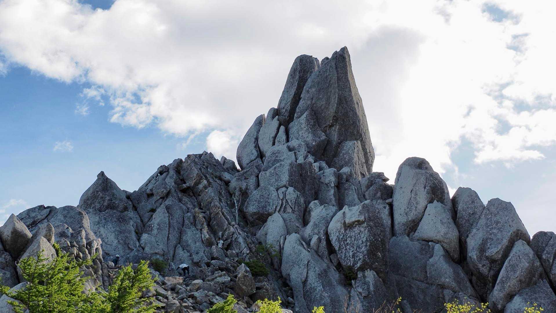鳳凰三山縦走（薬師岳・観音岳・地蔵岳）夜叉神峠ピストン の写真 35