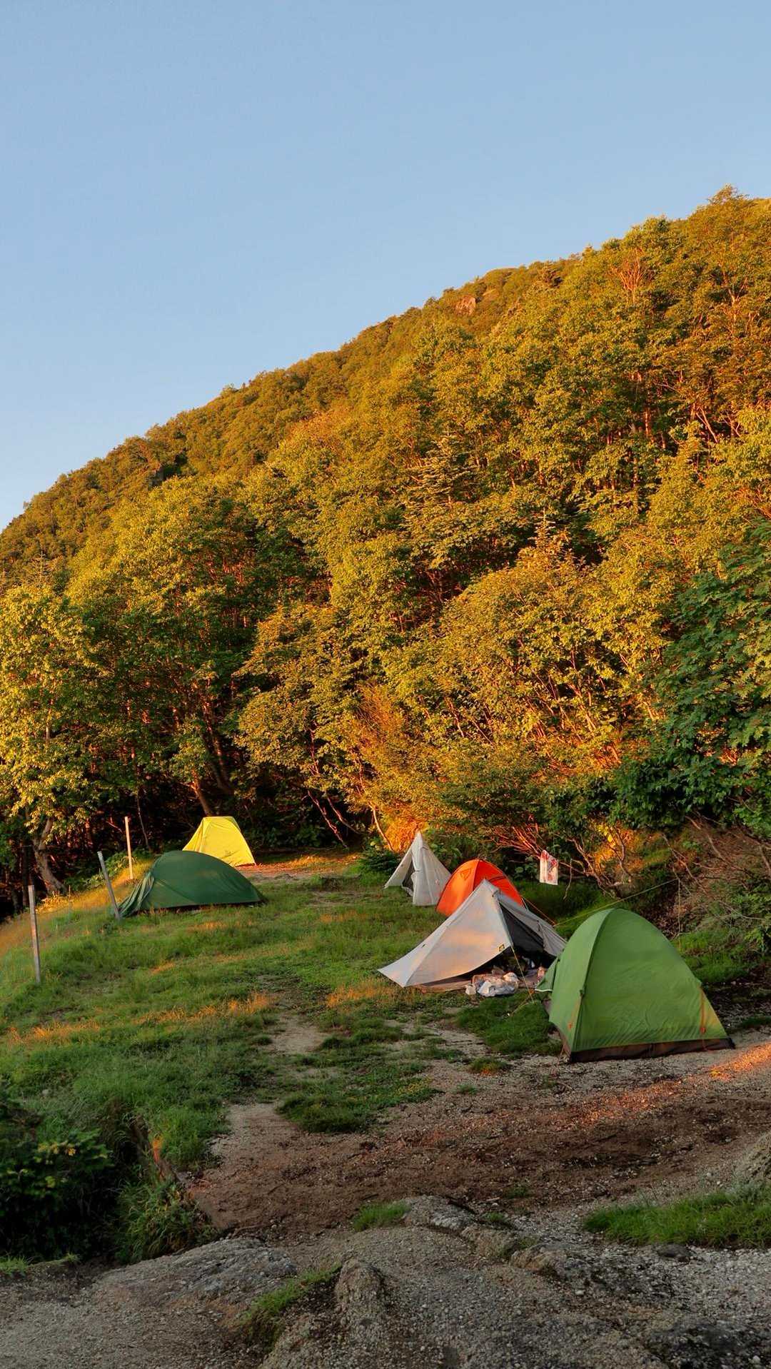 甲斐駒ヶ岳（黒戸尾根）、七丈小屋テン泊 の写真 11