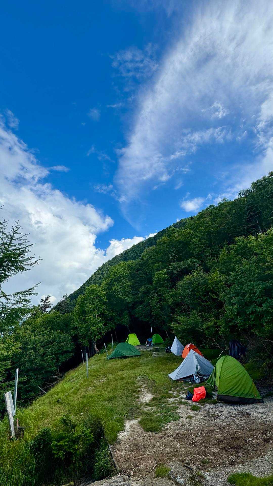 甲斐駒ヶ岳（黒戸尾根）、七丈小屋テン泊 の写真 6