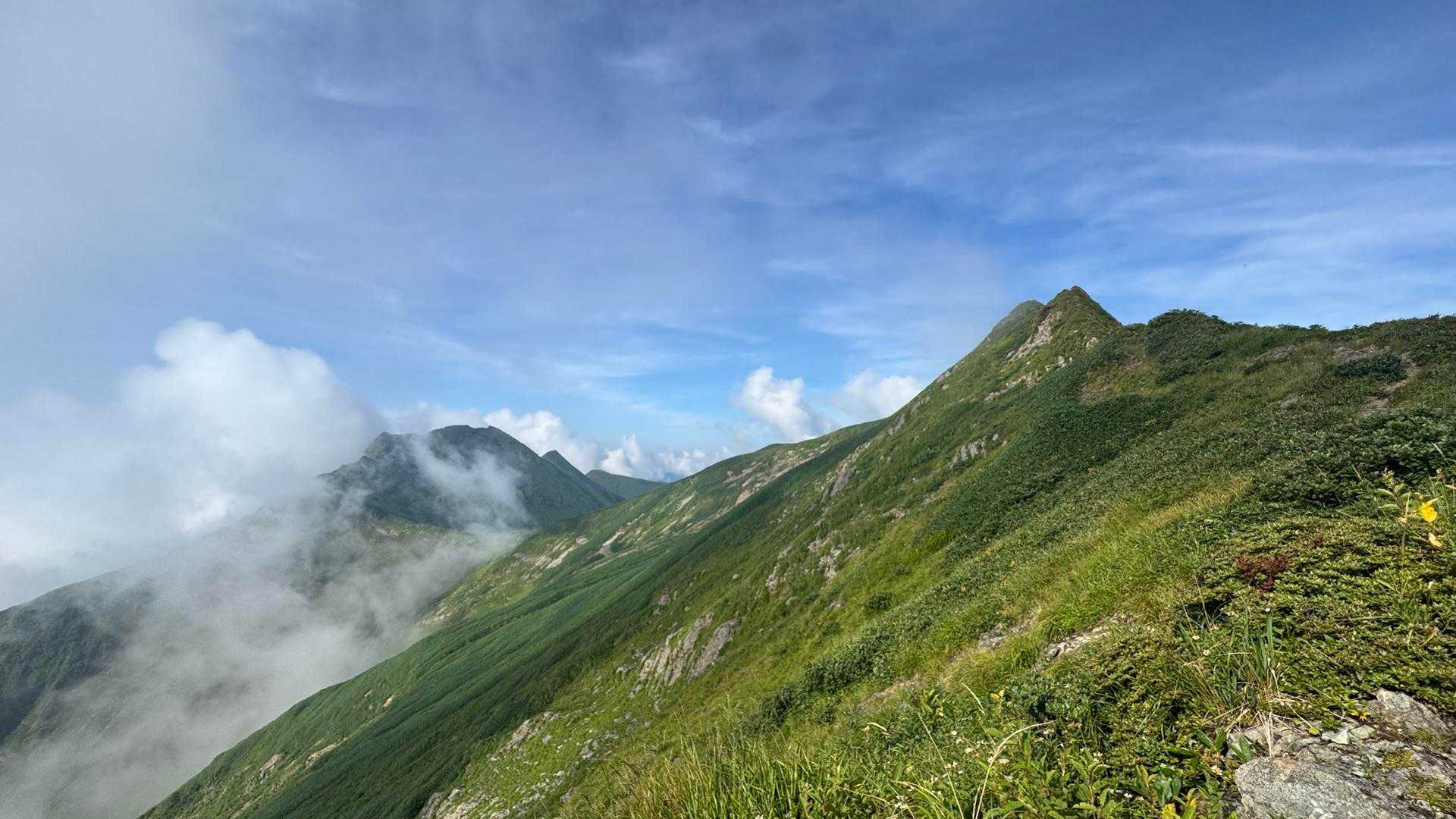 谷川岳主脈縦走（平標山・仙ノ倉山・万太郎山・谷川岳） の写真 79