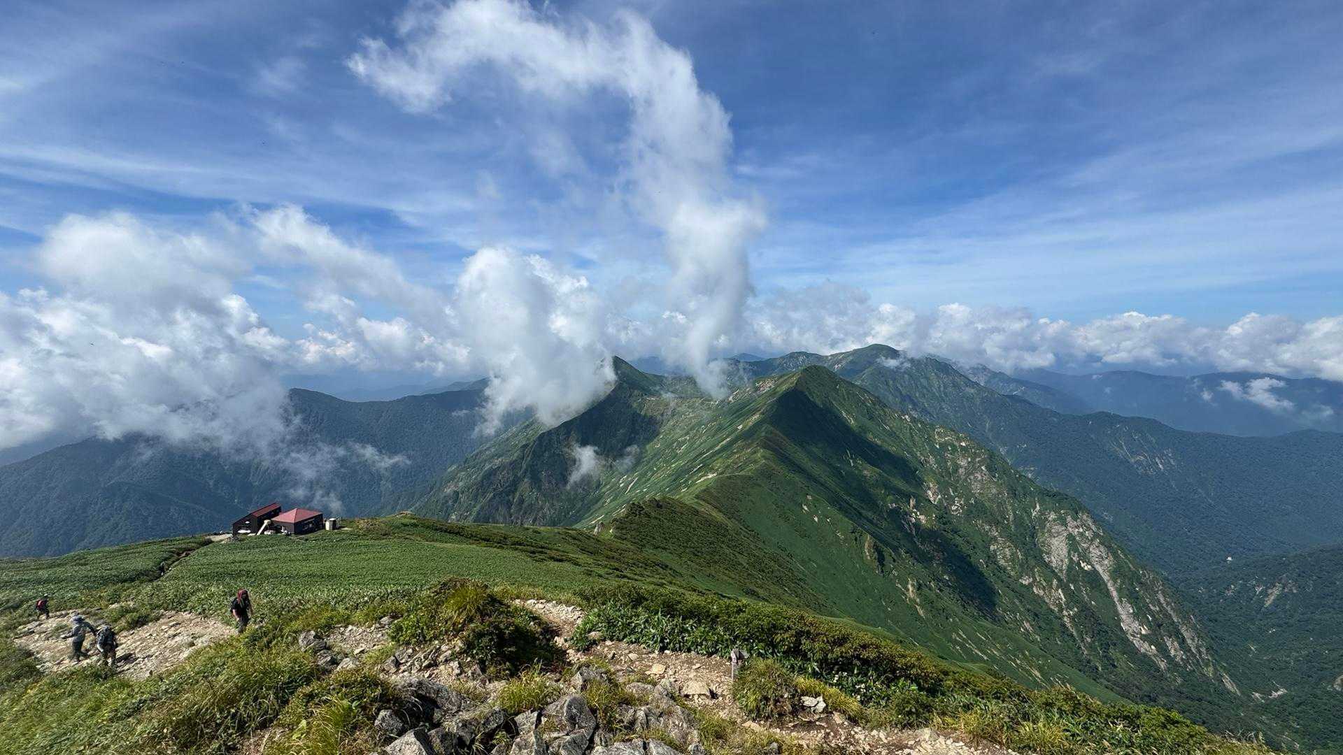 谷川岳主脈縦走（平標山・仙ノ倉山・万太郎山・谷川岳） の写真 93