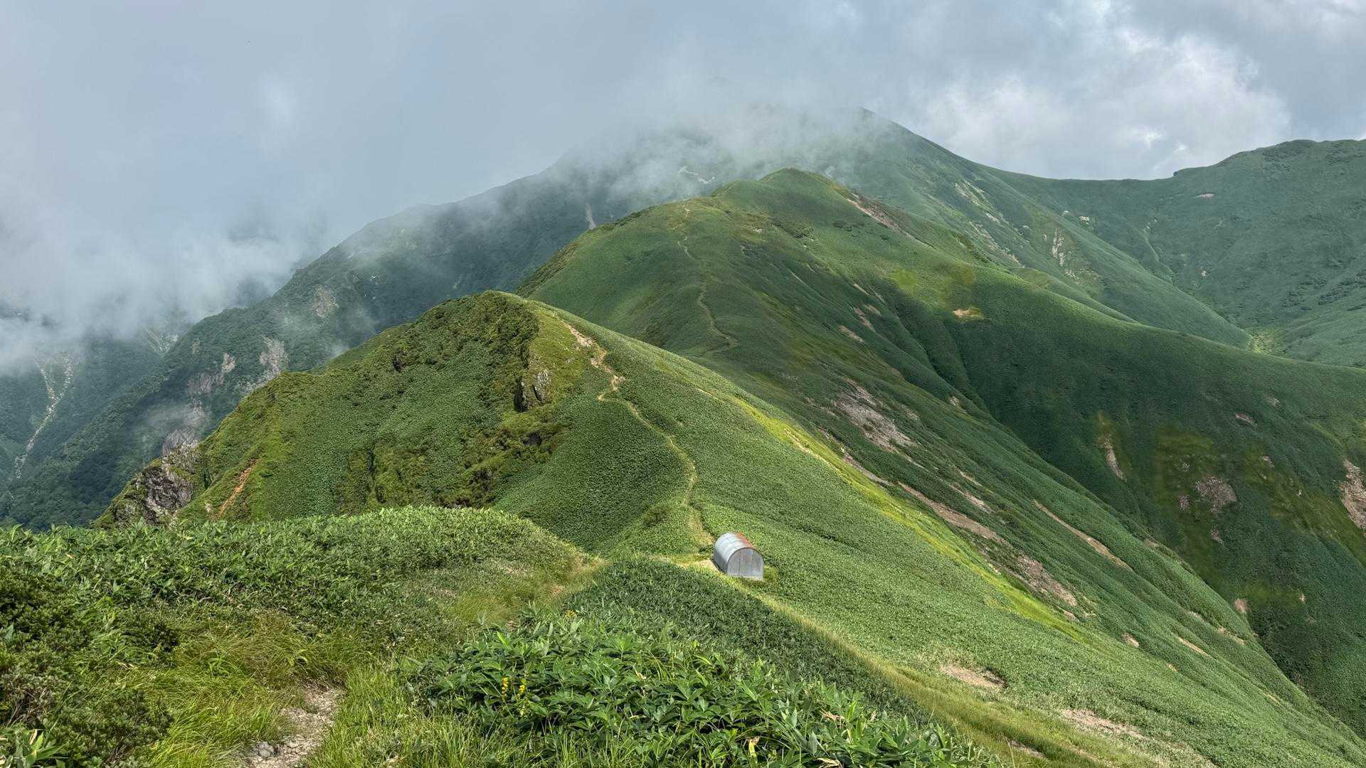 谷川岳主脈縦走（平標山・仙ノ倉山・万太郎山・谷川岳） の写真 55