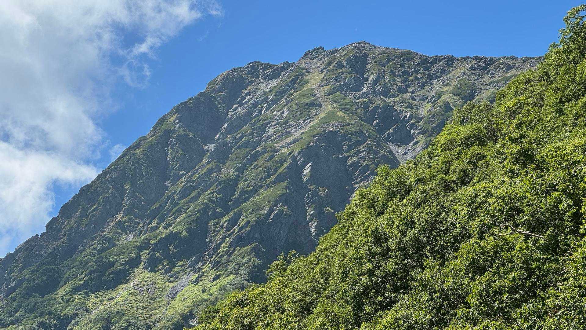 白根三山（北岳・間ノ岳・農鳥岳）、テン泊縦走 の写真 6