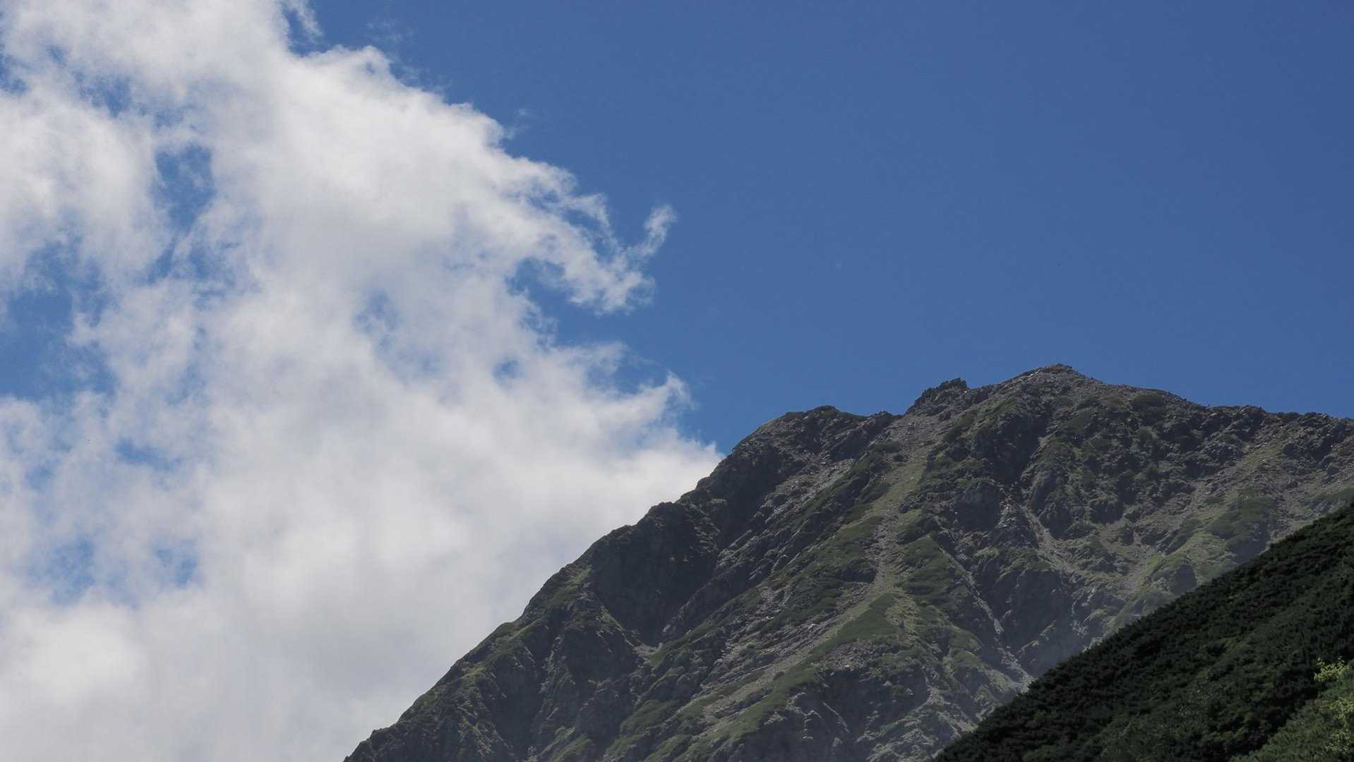 白根三山（北岳・間ノ岳・農鳥岳）、テン泊縦走 の写真 14