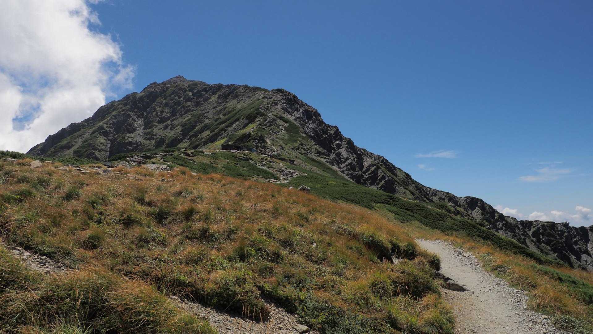 白根三山（北岳・間ノ岳・農鳥岳）、テン泊縦走 の写真 20