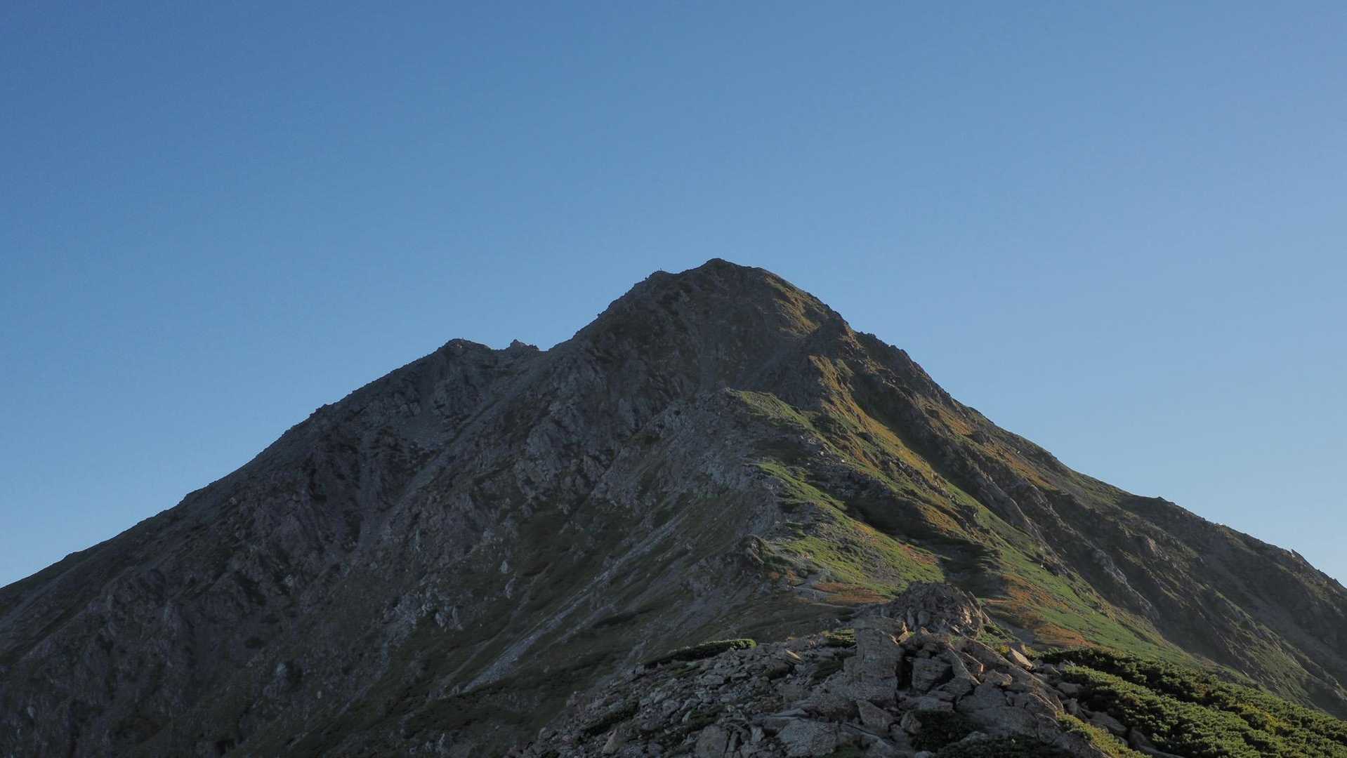 白根三山（北岳・間ノ岳・農鳥岳）、テン泊縦走 の写真 45