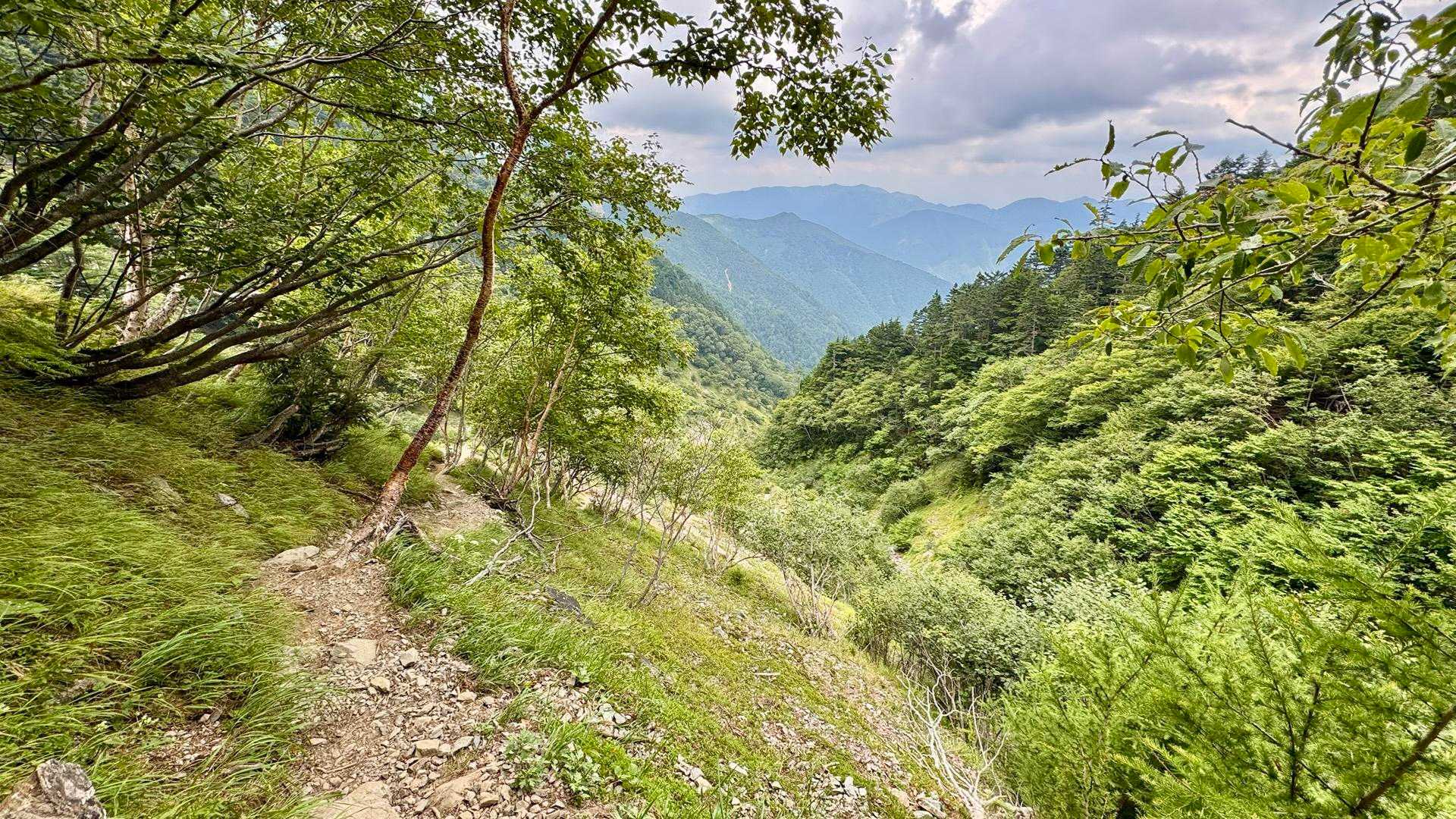 白根三山（北岳・間ノ岳・農鳥岳）、テン泊縦走 の写真 68