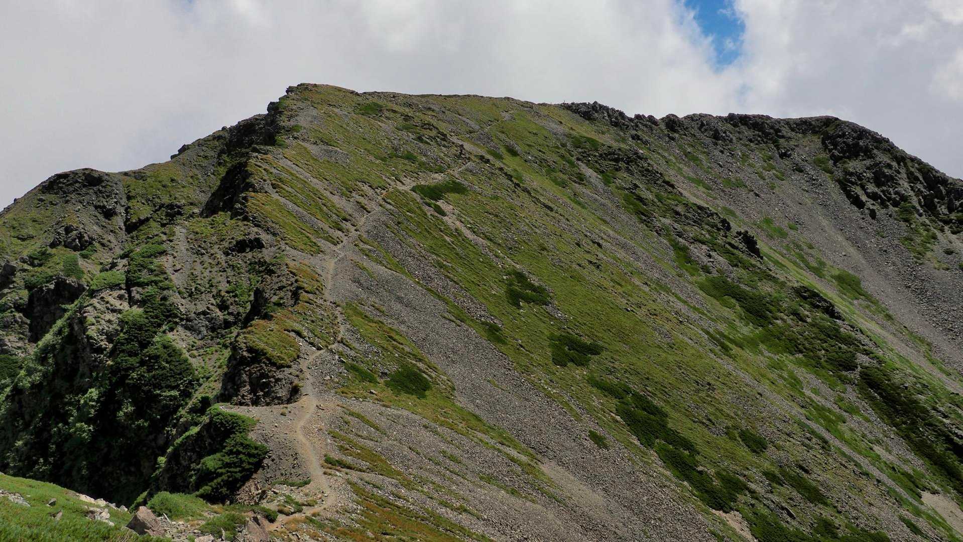 白根三山（北岳・間ノ岳・農鳥岳）、テン泊縦走 の写真 63