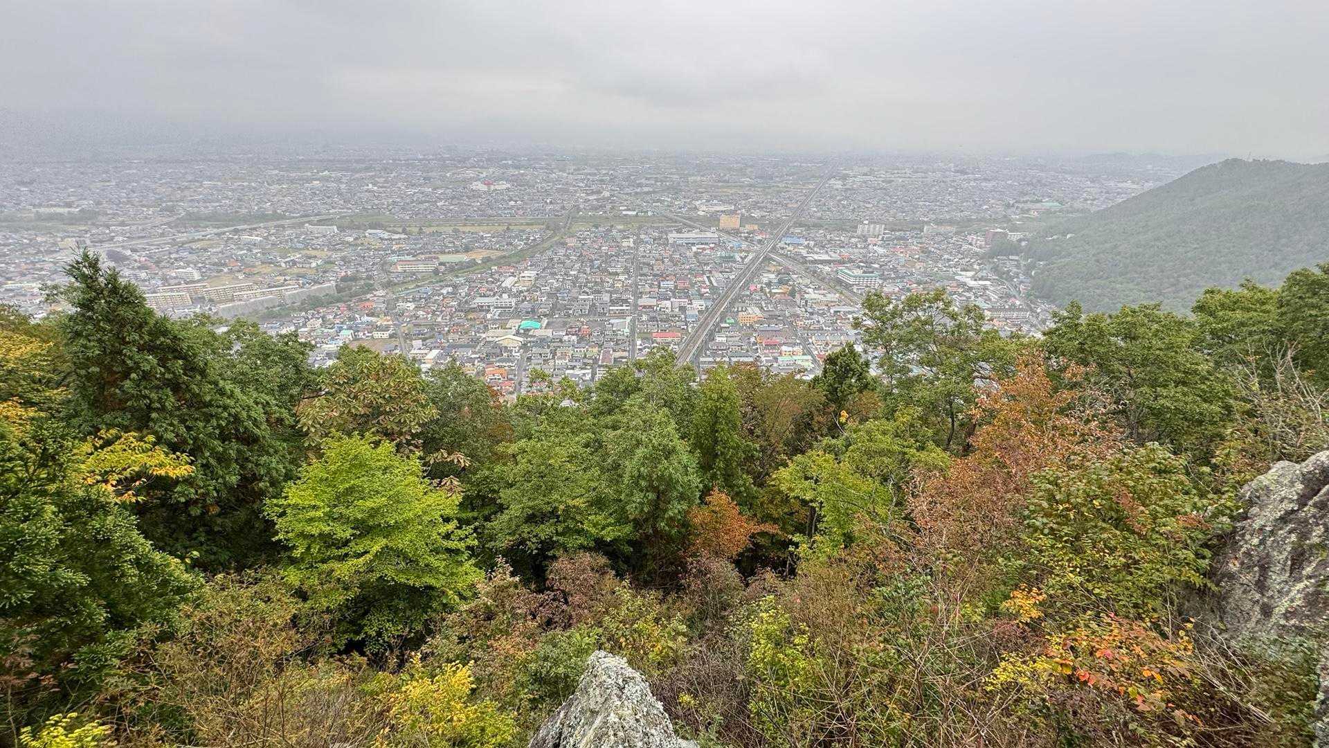 信夫山、ツインピークプチ縦走 の写真 10