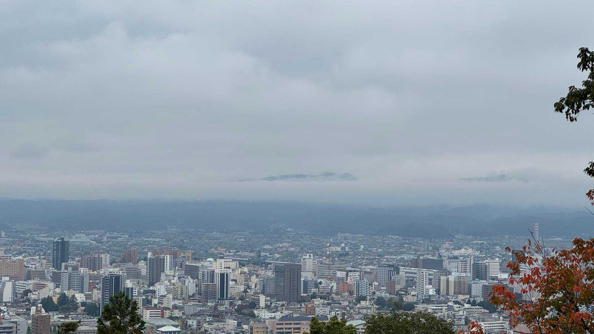 信夫山、ツインピークプチ縦走 の写真 4