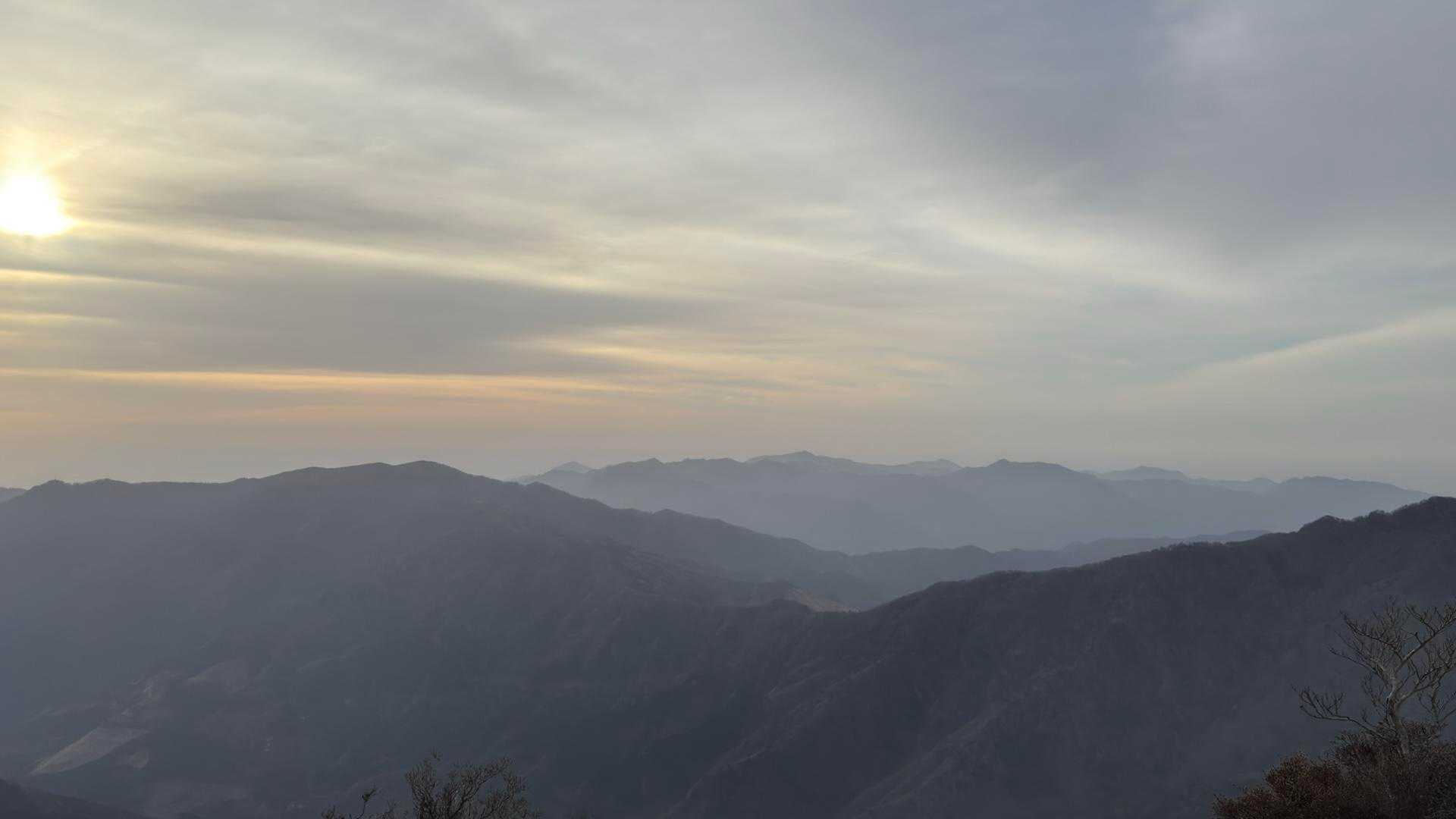 祖母山、朝駆け の写真 13