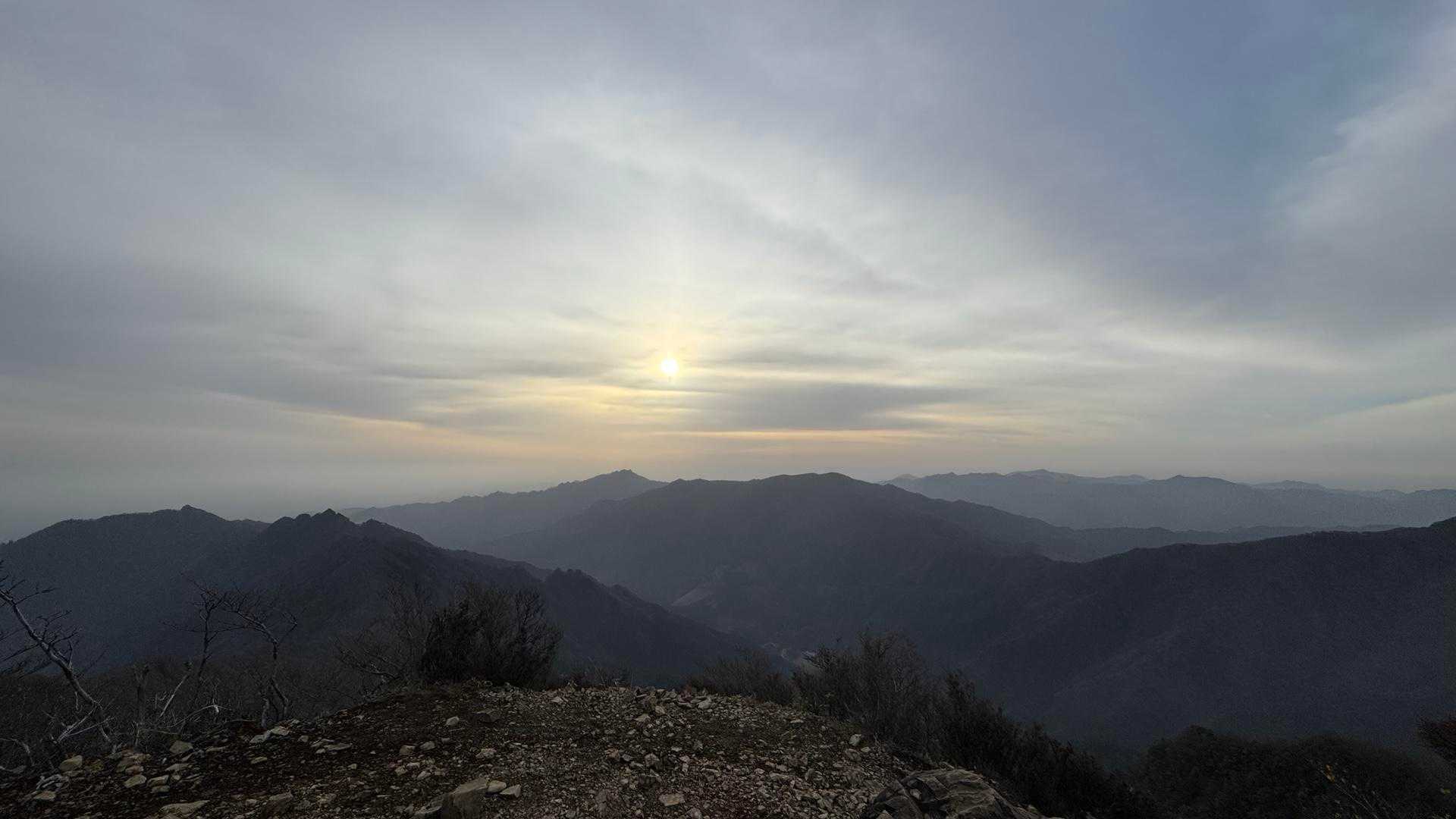 祖母山、朝駆け の写真 14