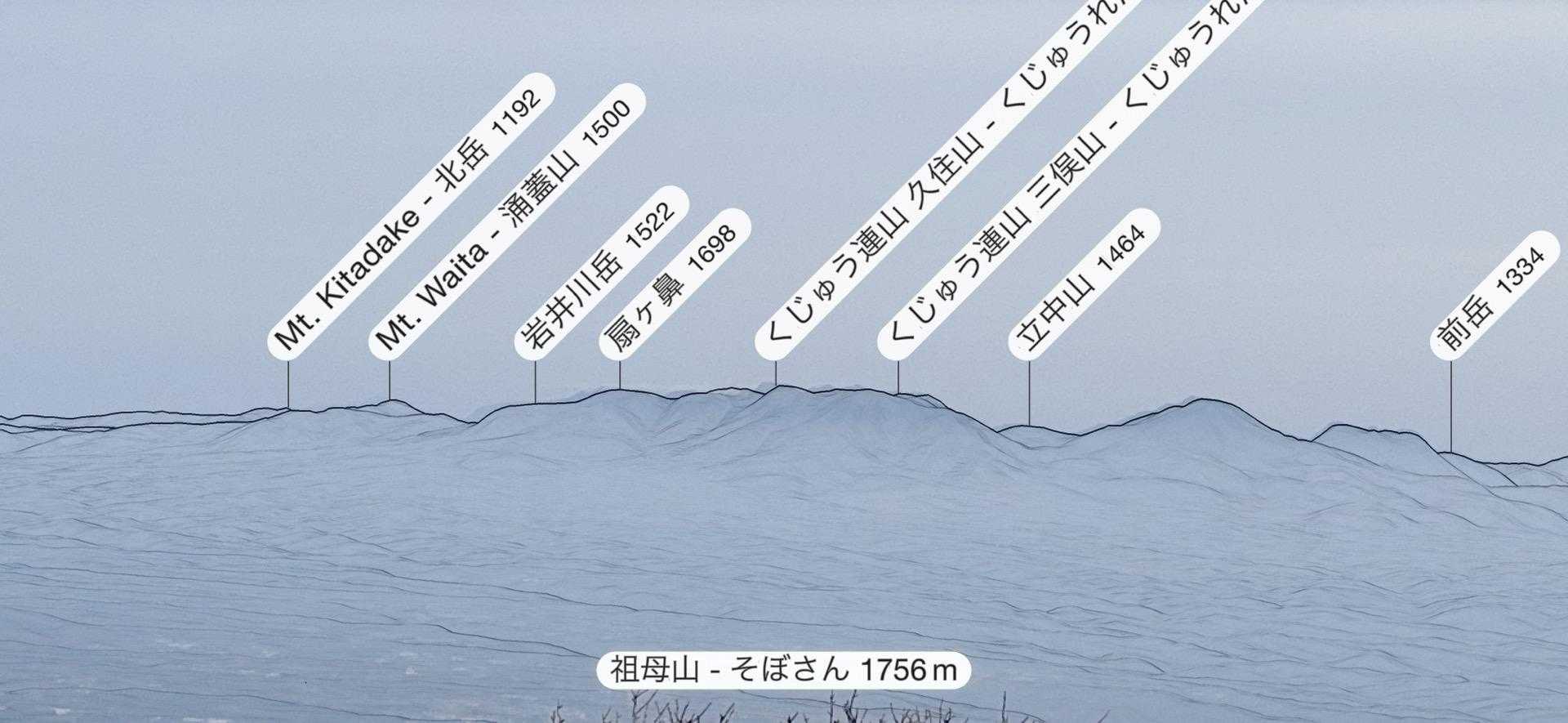 祖母山、朝駆け の写真 15