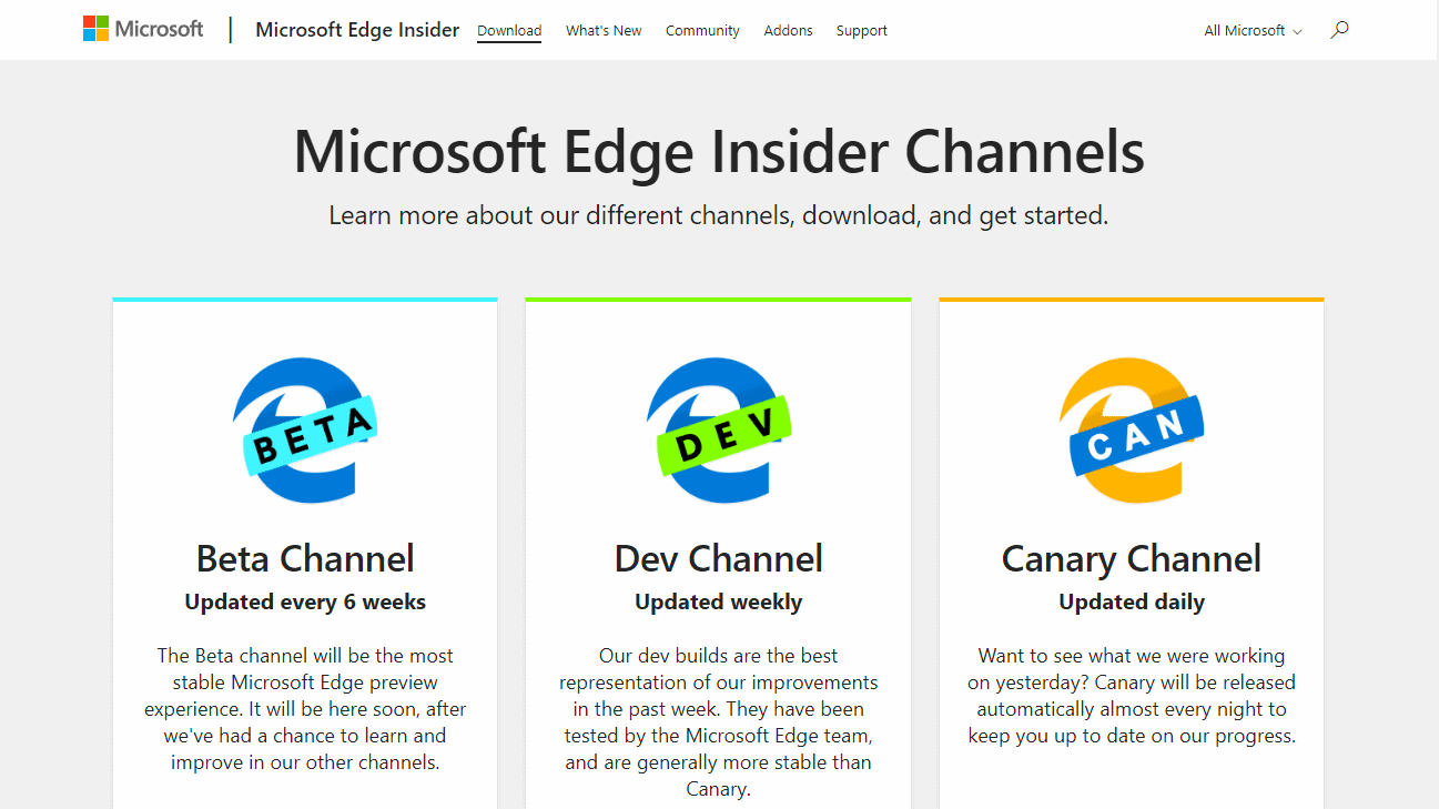 Microsoft Edge Chromium搭載のInsiderPreviewが公開のアイキャッチ画像